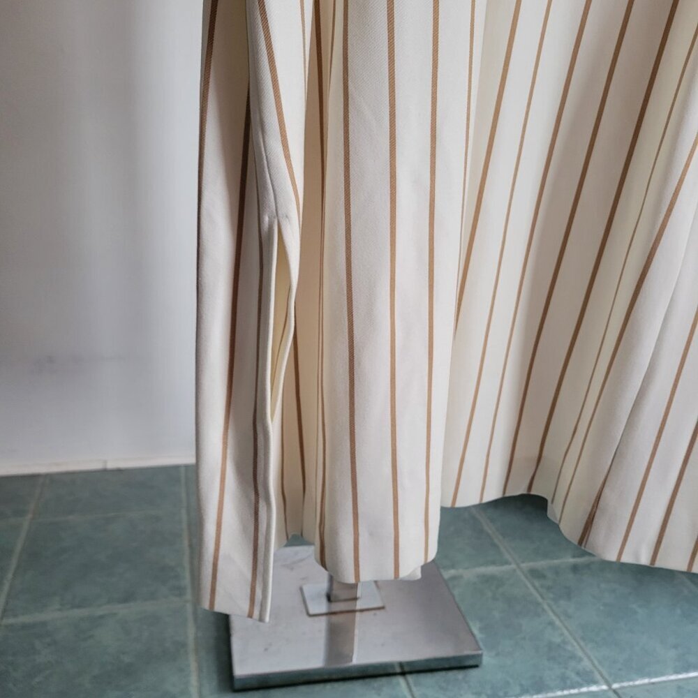 NWT CHICO Elongated Ponte Striped Vest/Jacket (Size: 4) - Picture 7 of 8